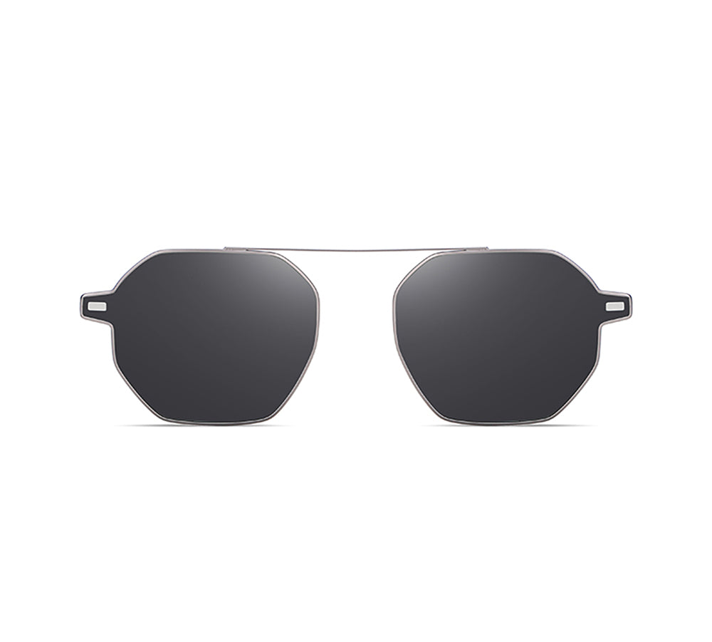 Half Gold Frame: 4-in-1 Magnetic Blue Light Glasses